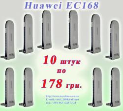 3g модем Huawei EC168 ( USB модем ) - 10 штук