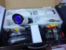 4CH DVR Kit 600TVL CCTV Camera System with Cable Power Adaptor