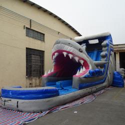 5006317- Inflatable Amusement Park Large Adult Inflatable Shark Water...