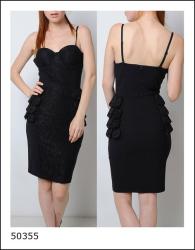 50355 Турция Платье черное на бретелях