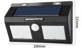 8Вт Садовый светильник на солнечных батареях SB40-8