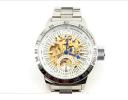 98236G Men's Mechanical Skeleton Watch (Golden)