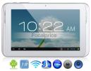 Ampe A78 Dual Core 7 "Android 4.1.1 RK3066 1,6 ГГц Tablet PC с внешним 3G, 2160P воспроизведения, G+ G емкостный сенсорный (8G) (Белый)