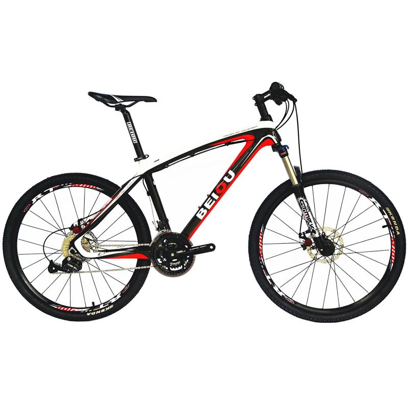 BEIOU Bicycles Hardtail Mountain Bike 26 Inch Shimano 3x9 Speed