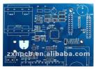 Blue solder mask double sided PCB