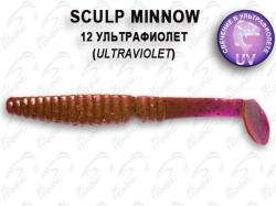 Crazy Fish SCALP MINNOW 3"/12-Ultraviolet