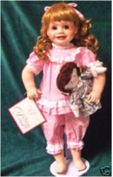 DANA in Pajamas w/DOLL by DESIGN DEBUT COLLECTION - 1994