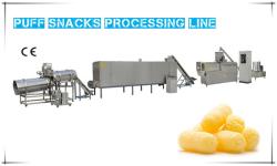 Dental Care Crispy Puff Snacks Processing Line