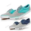 Fashionable Lace Up Canvas Sneakers Round Head Canvas Shoes for Girl Lady NSO-126505