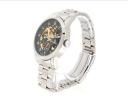 IK-98113G Skeleton Mechanical Men's Wrist Watch (Black)