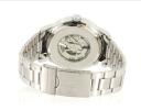 IK-98230G-2 Skeleton Mechanical Men's Wrist Watch (Black)