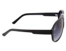 Oreka Black Plate Frame + Gradually Blue-Grey Nylon Resin Lenses UV...