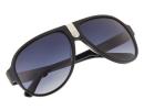 Oreka Black Plate Frame + Gradually Blue-Grey Nylon Resin Lenses UV...