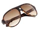 Oreka Tortie Plate Frame + Gradually Grey Nylon Resin Lenses UV...