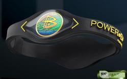Power Balance ( Чёрный, желтые буквы)