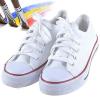 Quality Canvas Cloth Uppers Oxford Sole Lace-up Unisex His-and-Hers Sneakers Shoes for Lovers - White NSH-34247