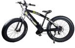 QuietKat FatKat 1000 W Electric Fat Tire Mountain Bike, Black, 20"/One Size