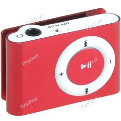 Rectangular Shaped Clip MP3 Music Player with Circle Operation Pad+ TF...
