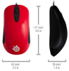 SteelSeries Kinzu V2 PRO Glossy Black