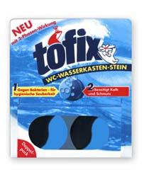 Tofix / Тофикс Таблетка дезодорант для бачка унитаза 2х50 гр