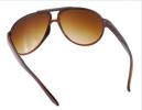 UV 400 Protection Coffee PC Frame + Gray PC Lens Stylish Sunglasses
