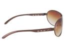 Unisex Metal Frame Glass Lens Sports Polarized Sunglasses (Golden)