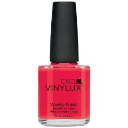 VINYLUX CND Lobster Roll - лак (красно-коралловый, эмаль)