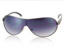 WJ904 Unisex Metal Frame Glass Lens Sports Polarized Sunglasses (Gray)