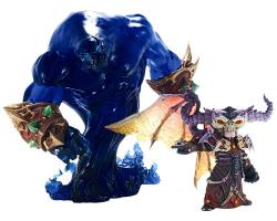 World of WARCRAFT Series 2 - Valdremar Gnome Warlock with Voidwalker...