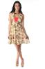 chemicaluk Soft Yellow `Hortensia` Dress By Killah
