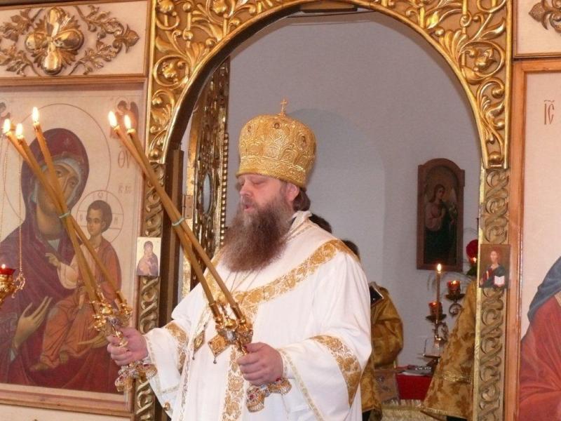 Митрополит Ростовский и Новочеркасский Меркурий в Порхове