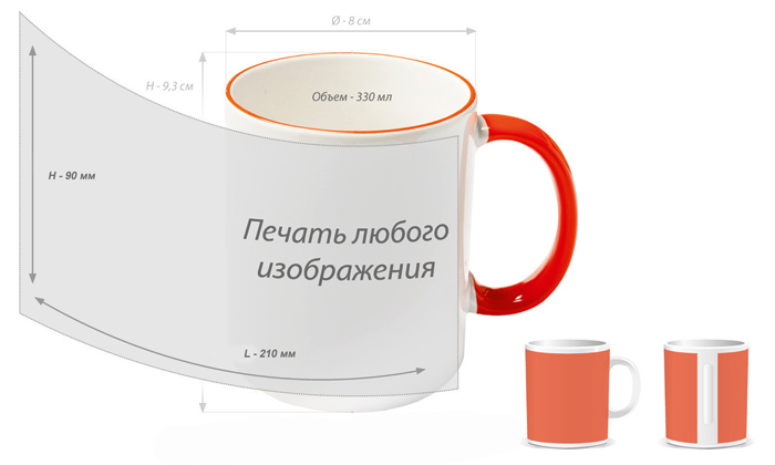 печать на кружках
