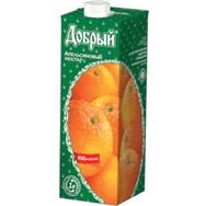 Нектар "Добрый" апельсин 1,0л Россия