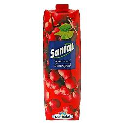 Напиток сокосодержащий "Santal" (Сантал) красный виноград...