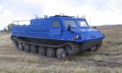 ГТ-ТР-03 Тягач транспортер, оборудованный грузопассажирским салоном со...