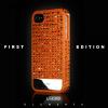 Lucien Elements First Edition Candy Series Genuine Crystals iPhone 4/4S Case (Orange))
