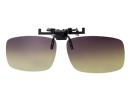 Clip-on UV400 Protection Glare-blocking Polarized Sunglasses (Dark Green)