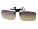 Clip-on UV400 Protection Glare-blocking Polarized Sunglasses (Dark Green)