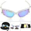 UV400 UV Protection Sunglasses Sun Glasses Goggles Eyewear Eye Wear with Spare Lens for Outdoor Activities NSG-84064