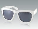 Polarized Sports Sunglasses with Glass Lens & Plastic Frame (White)