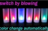 Changeable Electronic Candle Flicker Light
