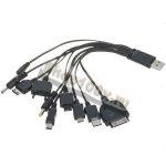 10-в-1 Питание от порта USB зарядный кабель для IPOD / PSP / Сотовые...