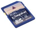 Kingston Secure Digital , 8 Gb , Class 4 HC Карта памяти