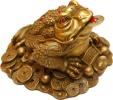 Трехлапая жаба на монетах с шариками