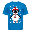 Мужская футболка Пингвин в снегу