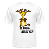 Мужская футболка Happy deer
