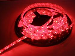Влагостойкая! светодиодная лента 600 LED 12в, 48Вт 5м - красное...