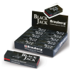 Резинка стирательная BRAUBERG "BlackJack" в карт. держ, 60х20х11мм, трёхслойная, цвет чёрн, 222467
