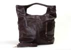 Женская сумка: шоколадный, черный.