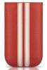 Чехол для iPhone 4/4S Beyzacases Strap Stripes (flo red/white) BZ16785